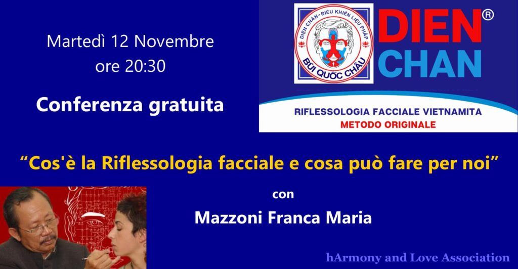 Conferenza gratuita per conoscere Cos'è la Riflessologia facciale e cosa può fare per noi