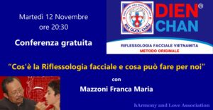 Conferenza gratuita per conoscere Cos'è la Riflessologia facciale e cosa può fare per noi